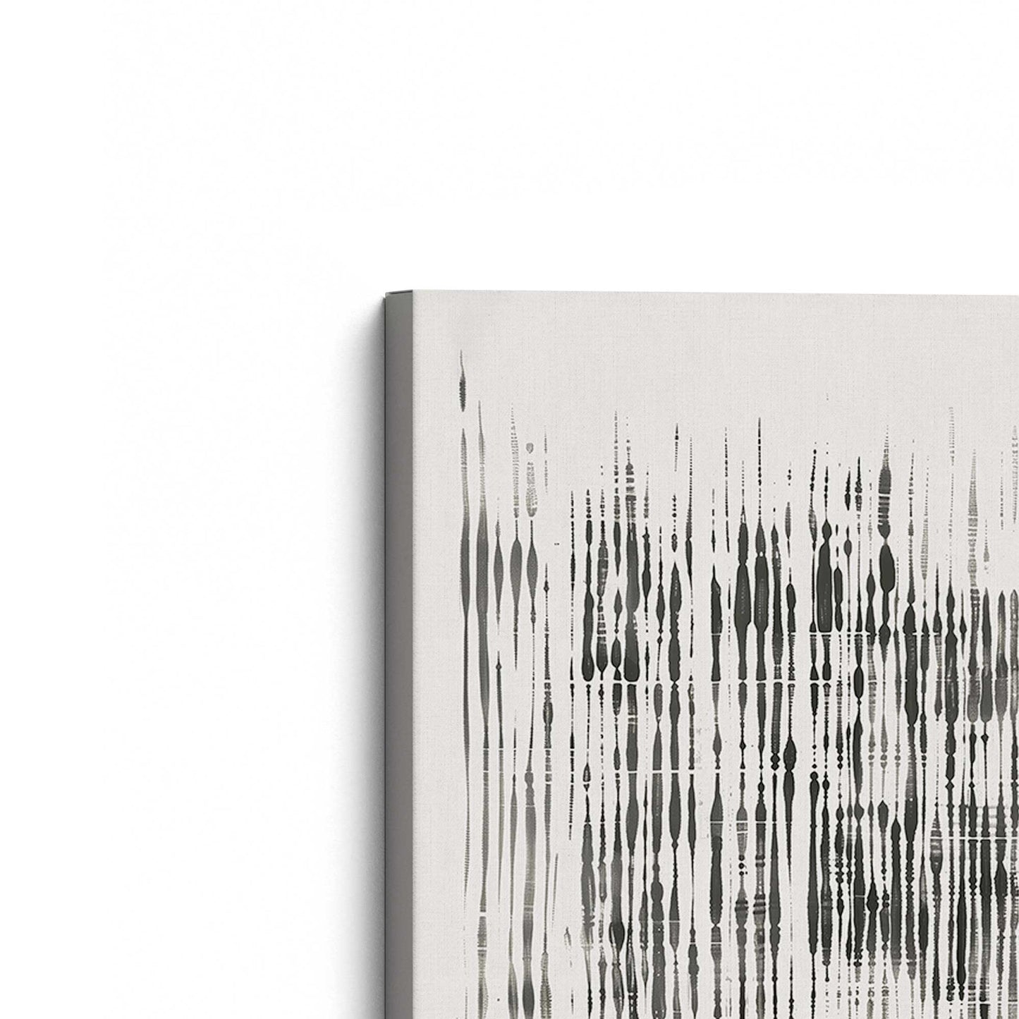 [Color:Stretched Canvas], Picture of the corner of the art