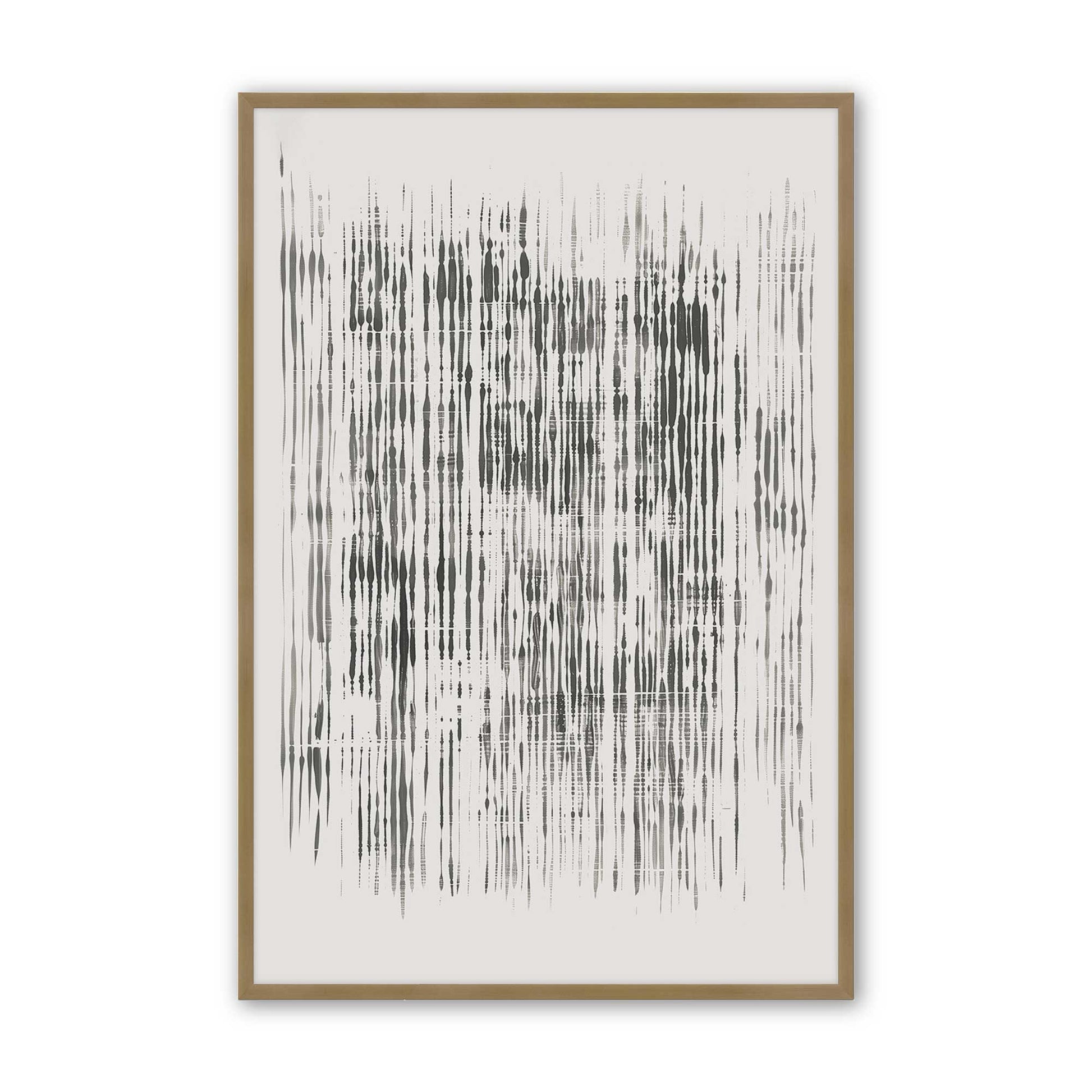 [Color:Brushed Gold], Picture of art in a Brushed Gold frame