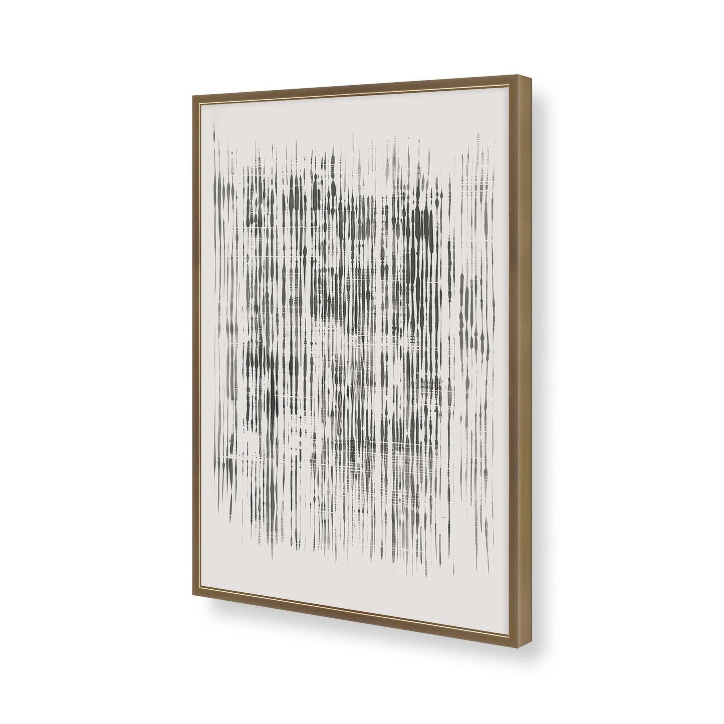 [Color:Brushed Gold], Picture of art in a Brushed Gold frame of the corner