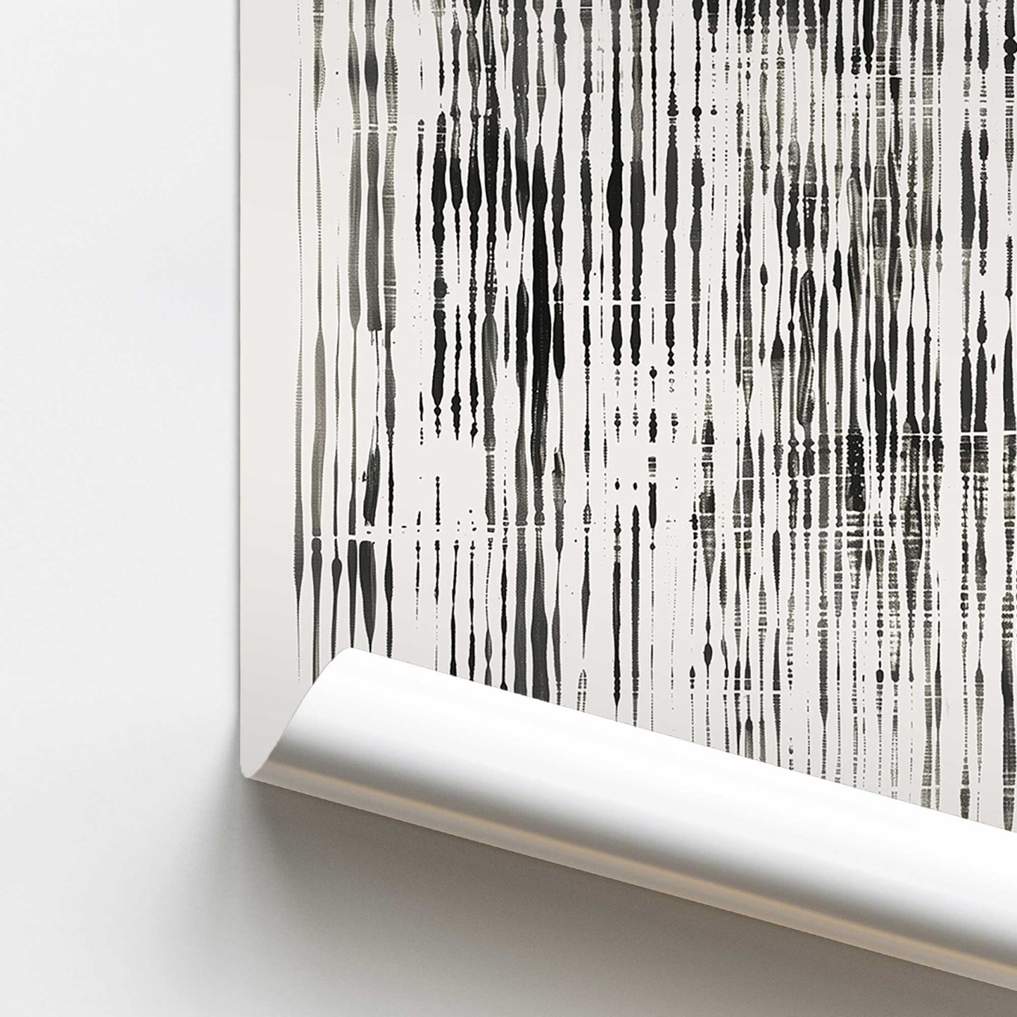[color:Rolled Print], Picture of close up of art