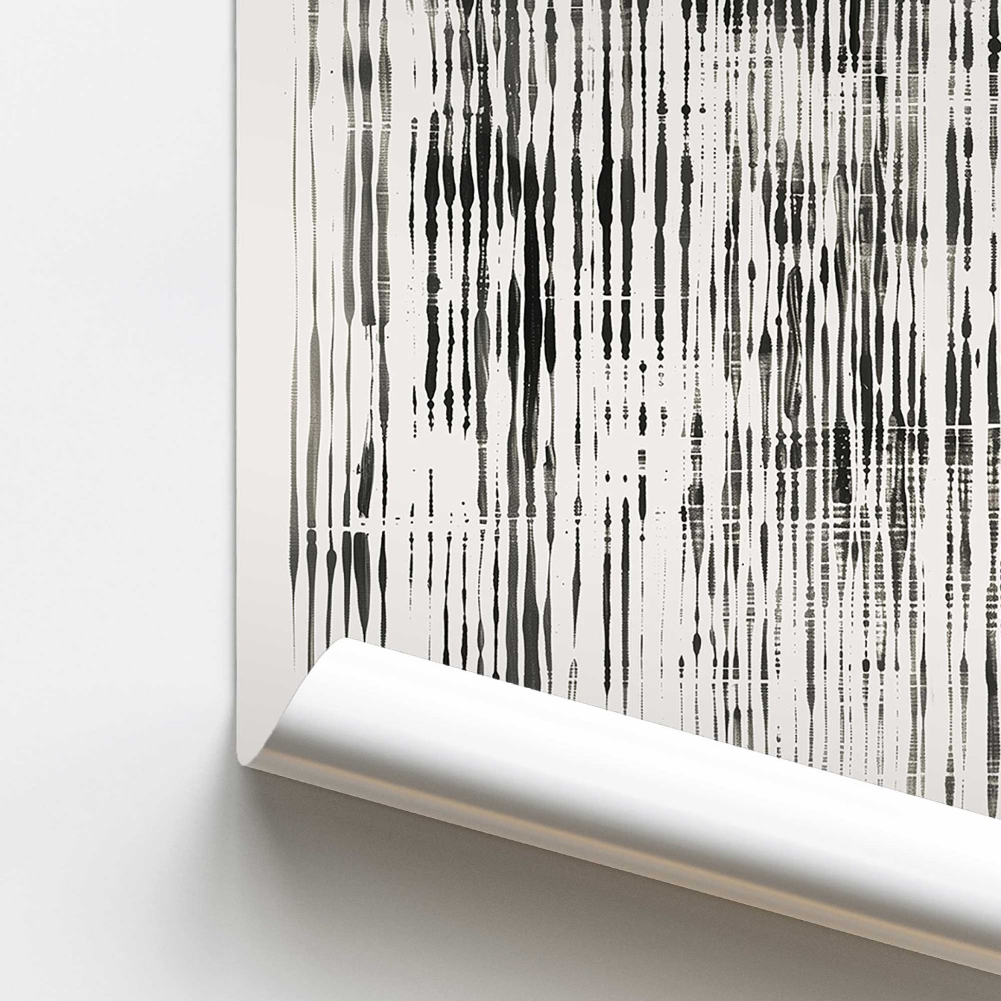 [color:Rolled Print], Picture of close up of art