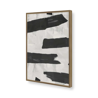 [Color:Brushed Gold], Picture of art in a Brushed Gold frame of the corner