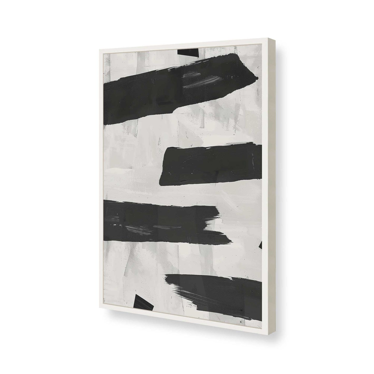 [Color:Opaque White], Picture of art in a Opaque White frame of the corner