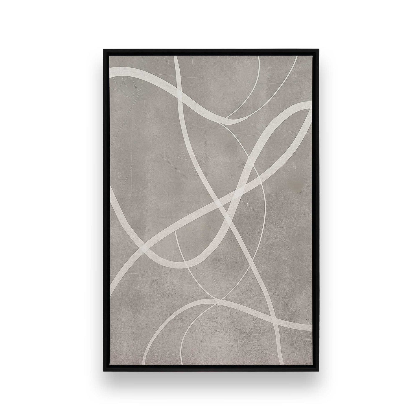 [Color:Satin Black], Picture of art in a Satin Black frame