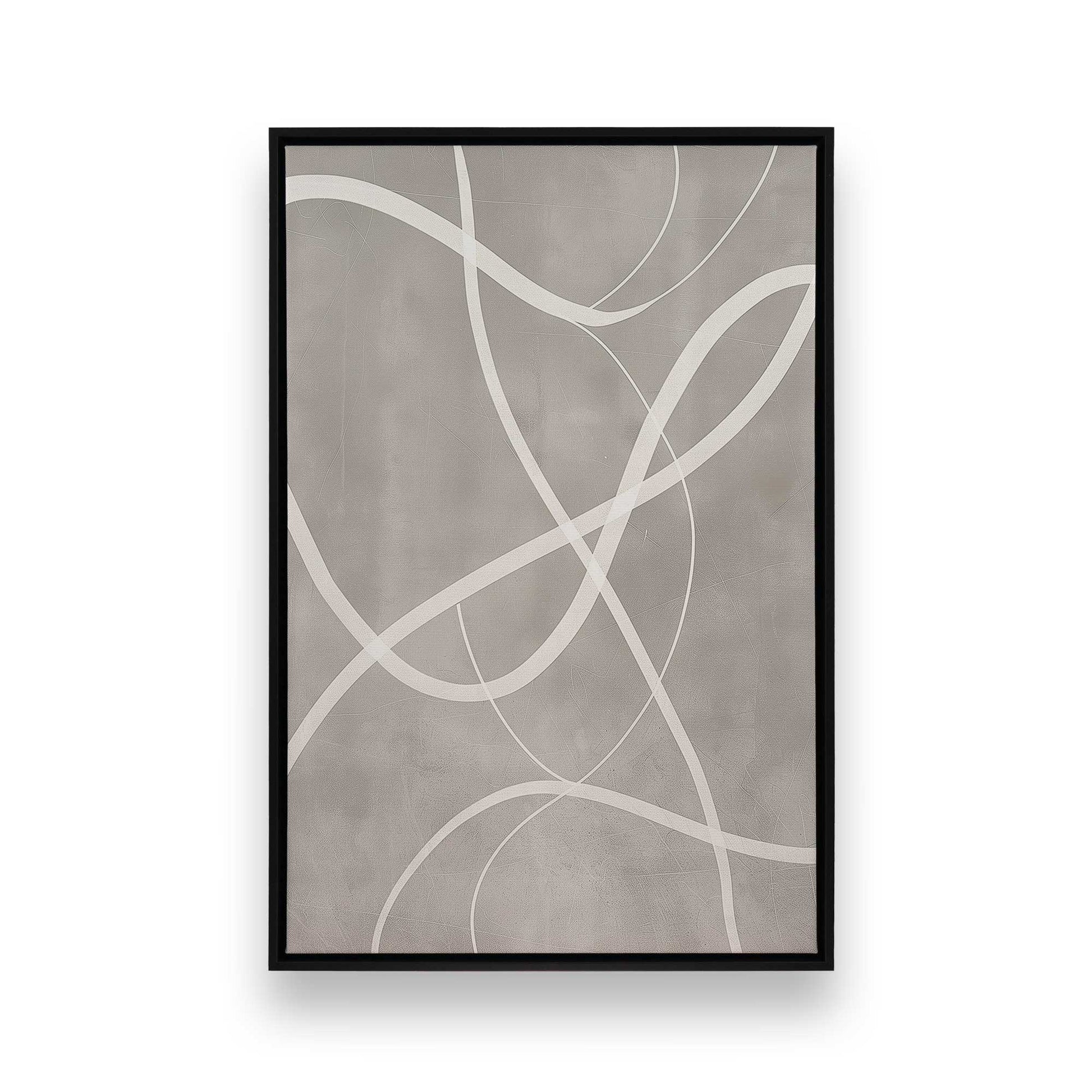 [Color:Satin Black], Picture of art in a Satin Black frame