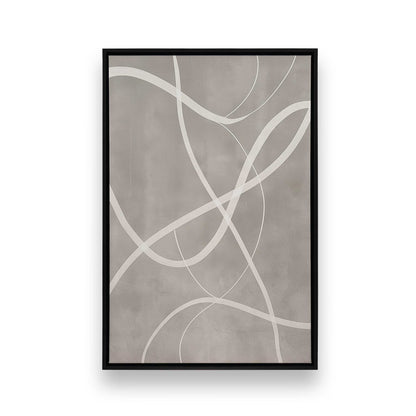 [Color:Satin Black], Picture of art in a Satin Black frame