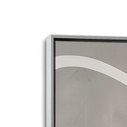 [Color:Polished Chrome], Picture of art in a Polished Chrome frame at an angle