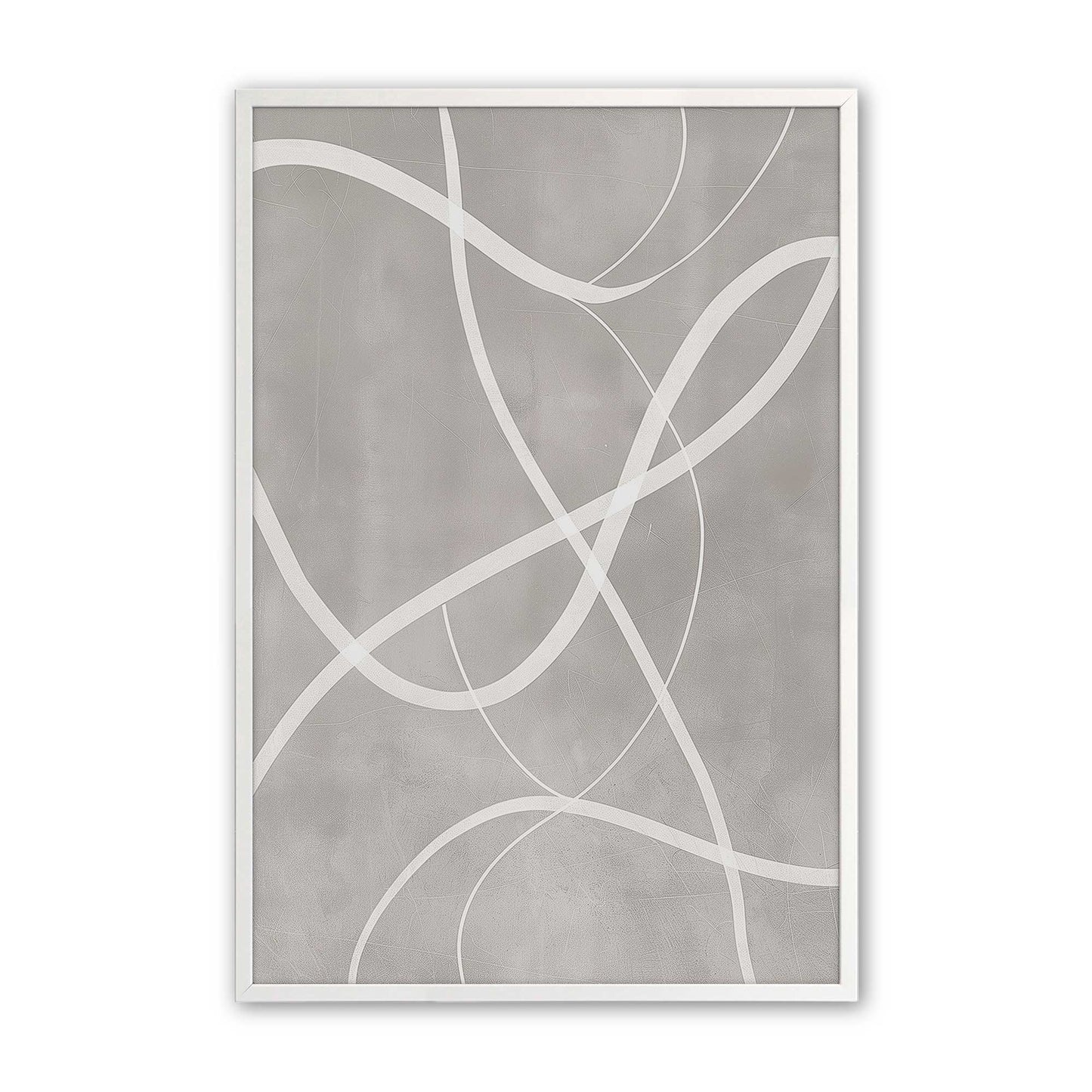[Color:Opaque White], Picture of art in a Opaque White frame