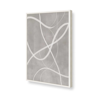 [Color:Opaque White], Picture of art in a Opaque White frame of the corner