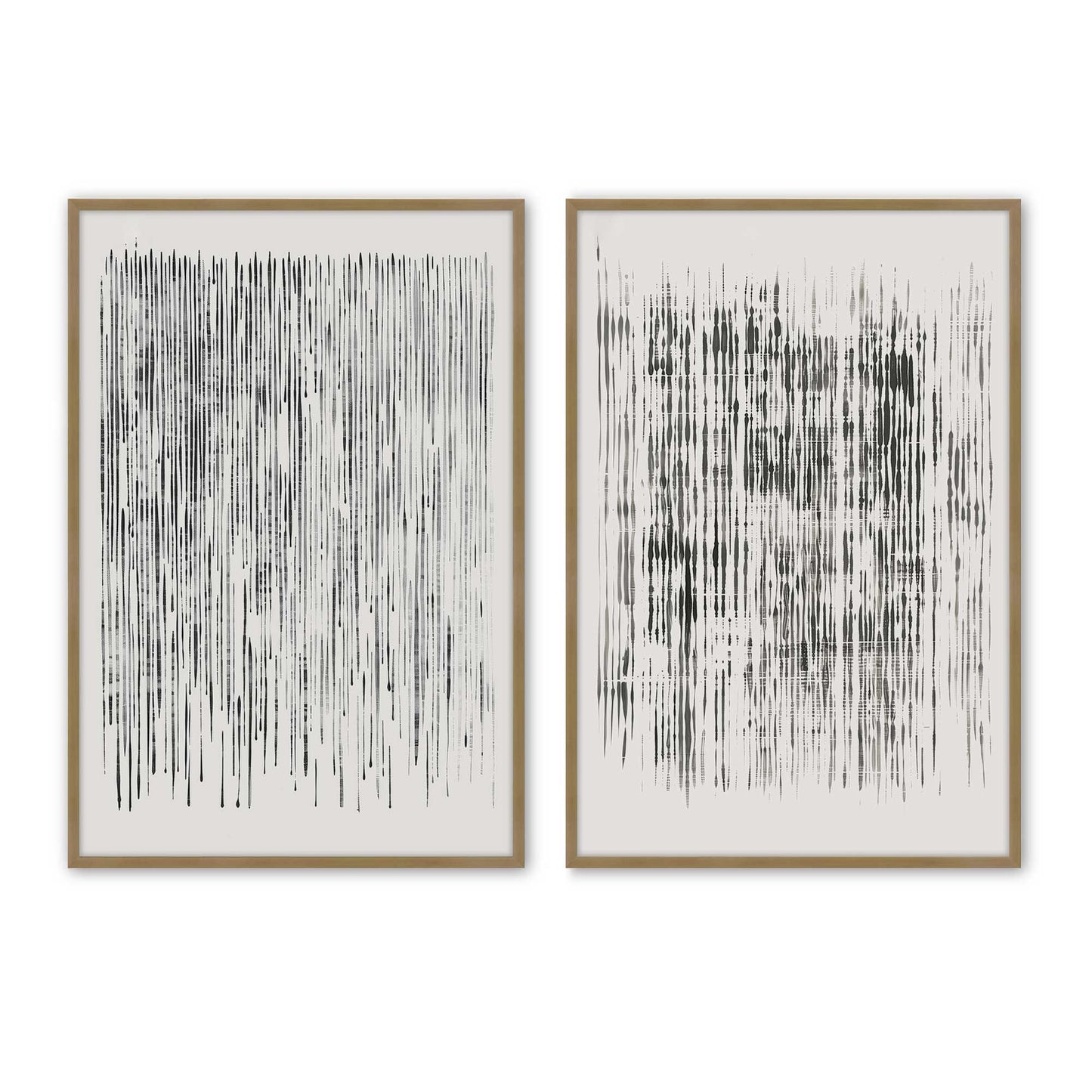 [Color:Brushed Gold], Picture of art in a Brushed Gold frame