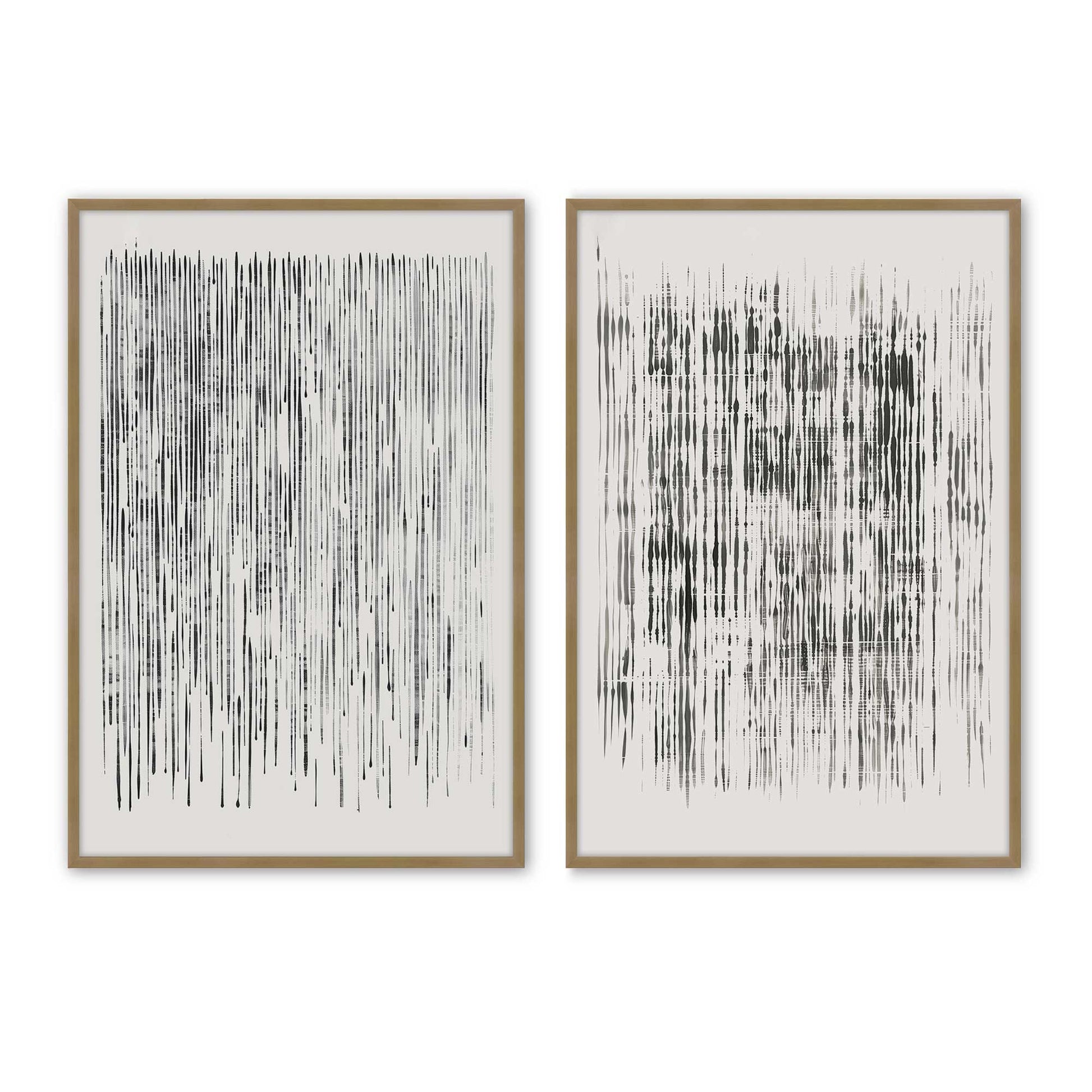 [Color:Brushed Gold], Picture of art in a Brushed Gold frame