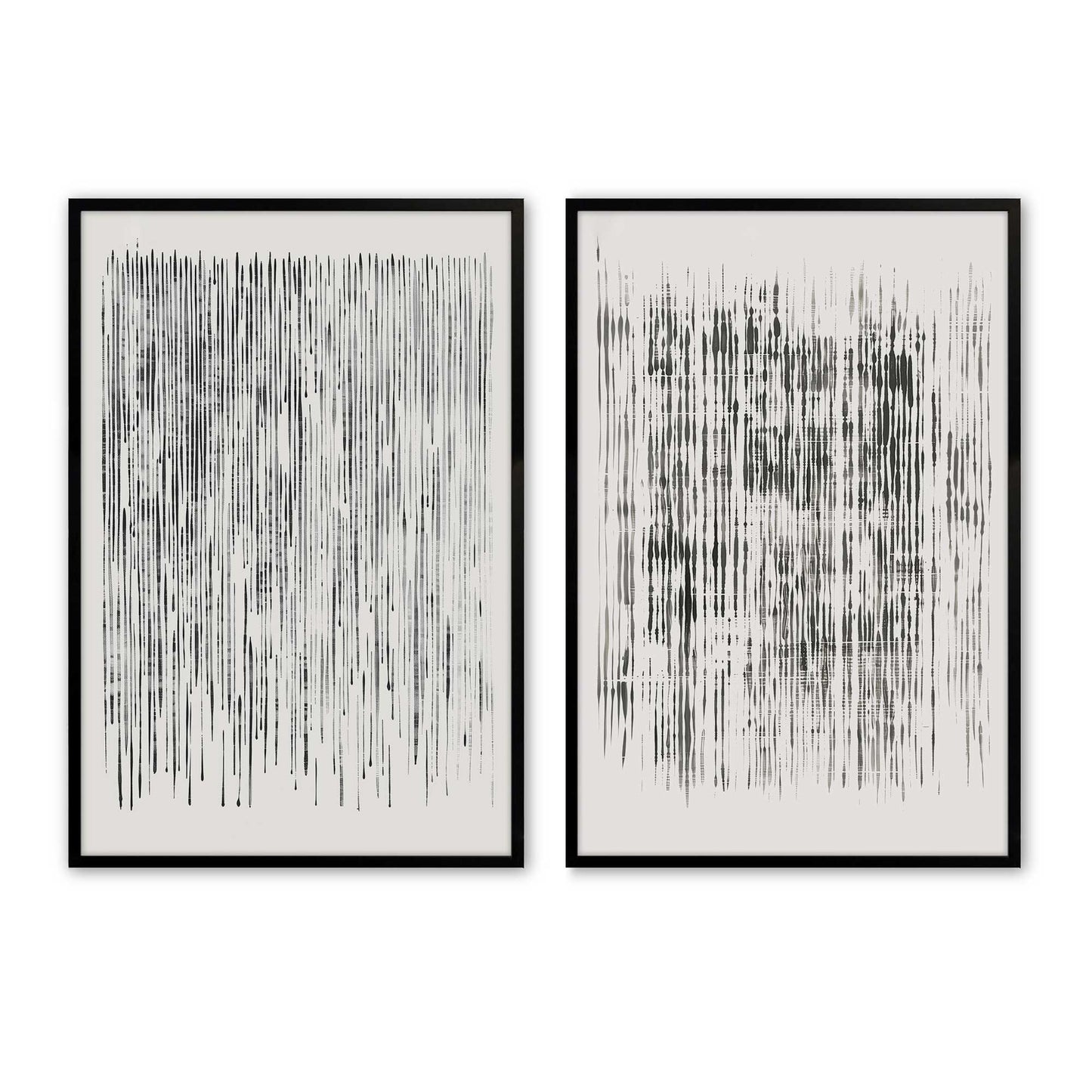 [Color:Satin Black], Picture of art in a Satin Black frame