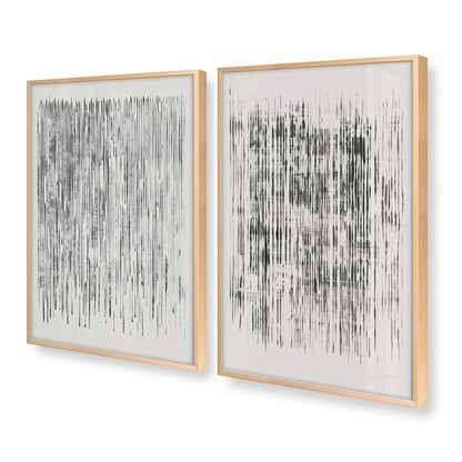 [Color:Raw Maple], Picture of art in a Raw Maple frame at an angle