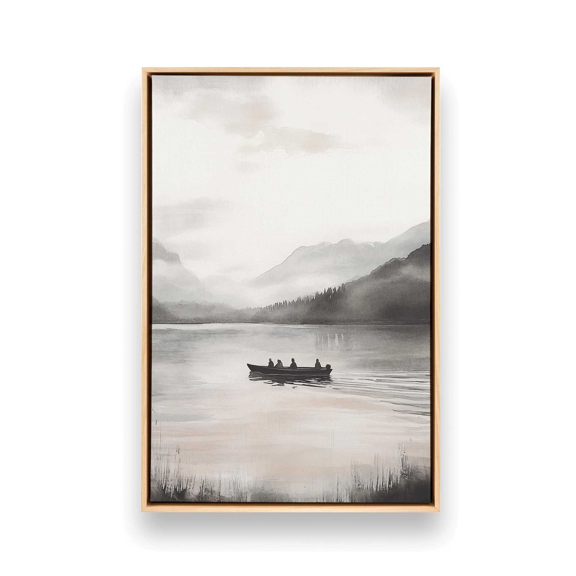 [Color:American Maple], Picture of art in a American Maple frame