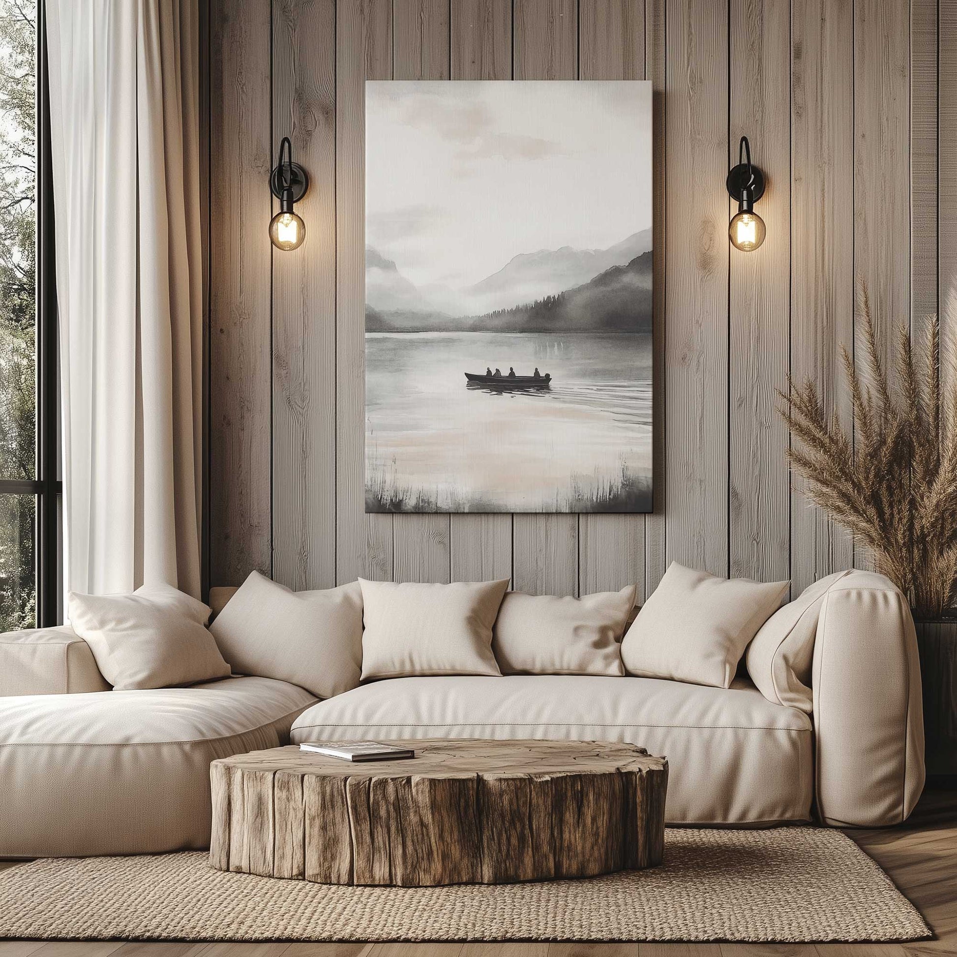 Picture of art in a room