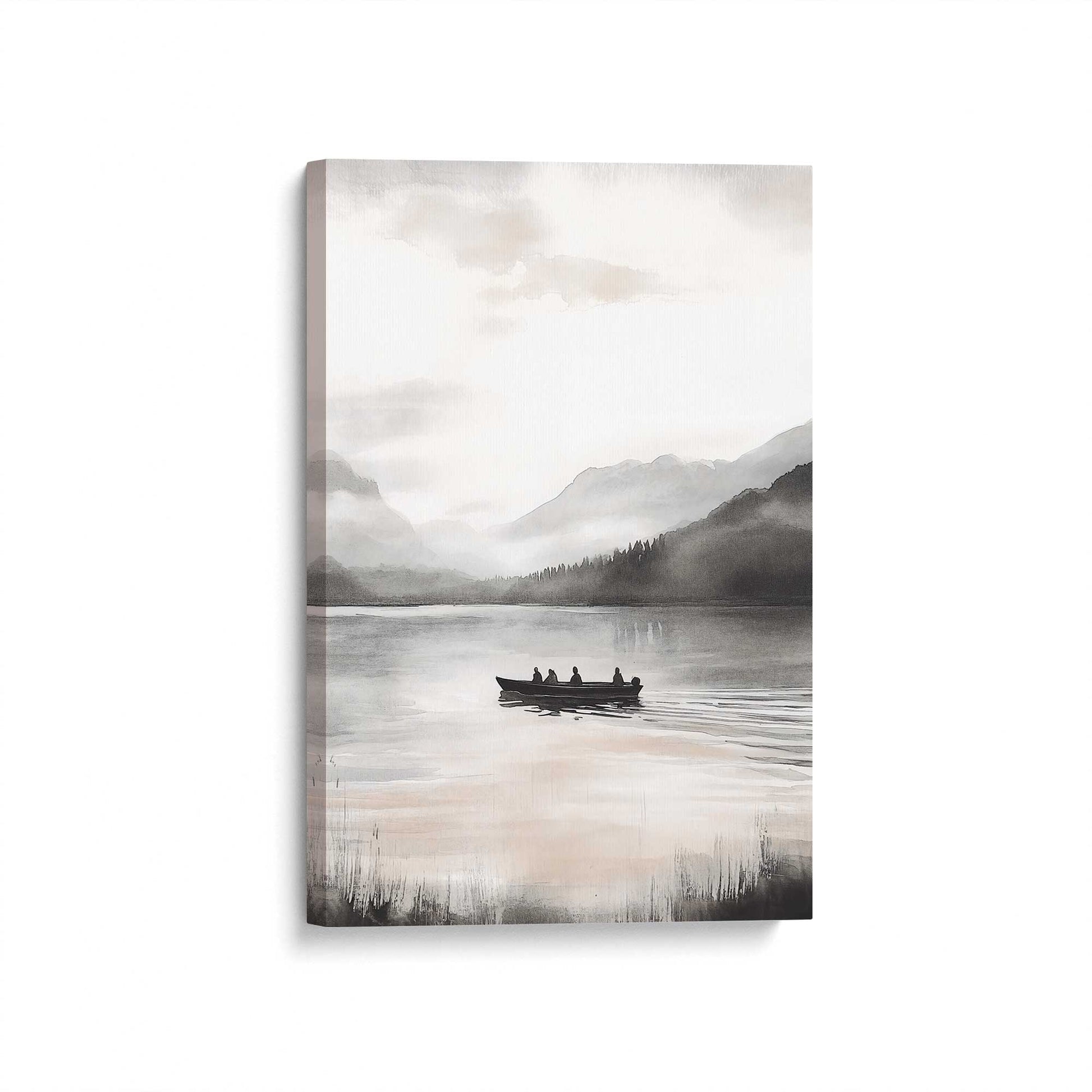 [Color:Stretched Canvas], Picture of art at an angle