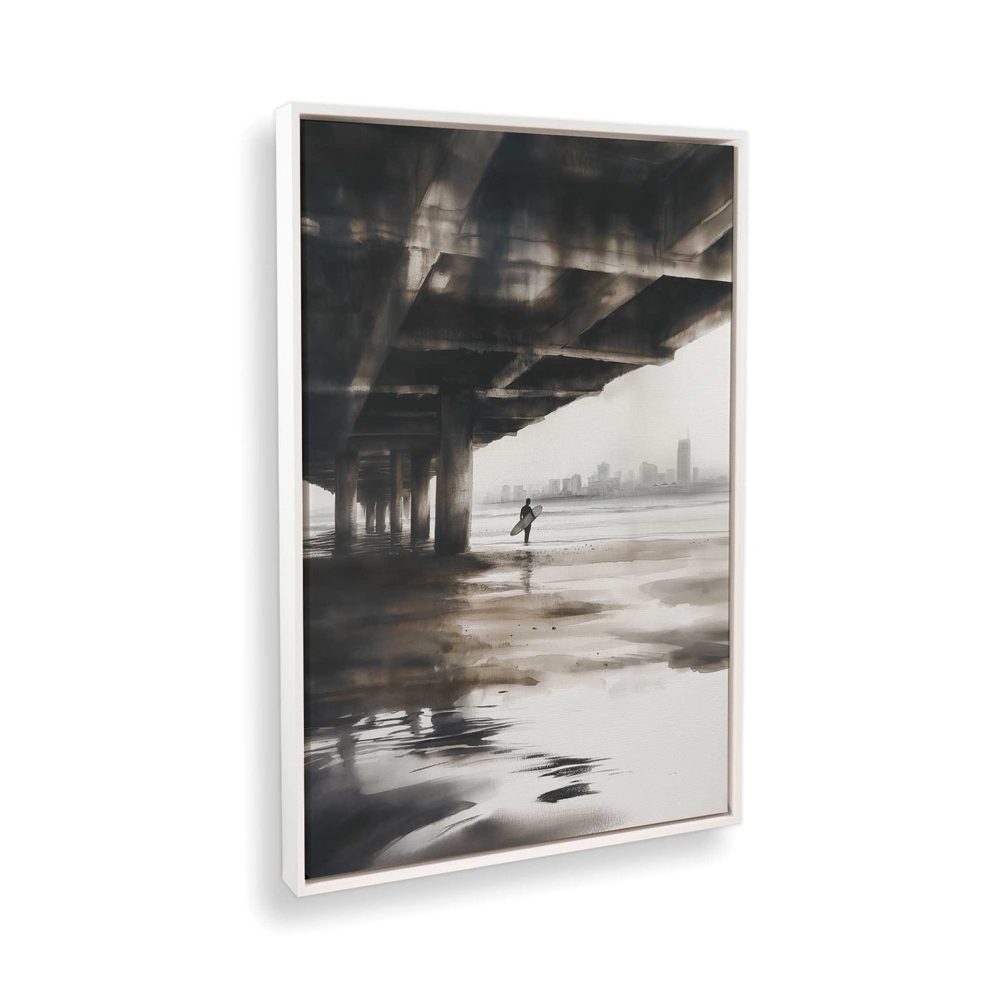 [Color:Opaque White], Picture of the corner of the art
