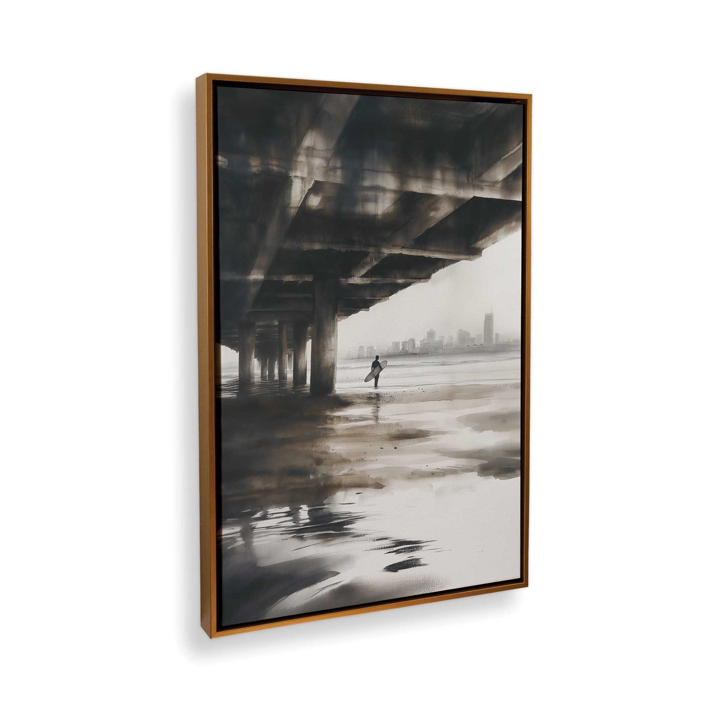 [Color:Polished Gold], Picture of the corner of the art