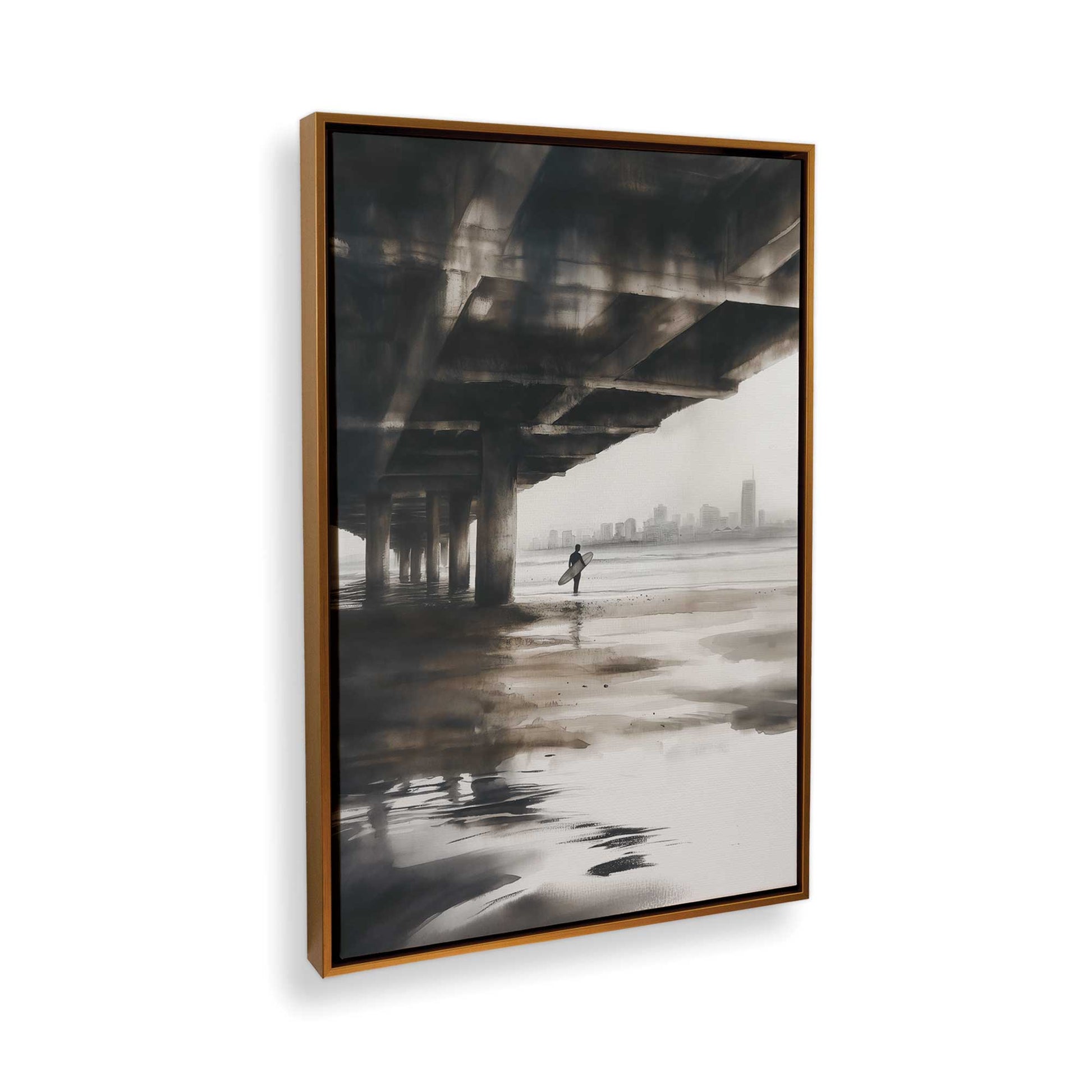 [Color:Polished Gold], Picture of the corner of the art