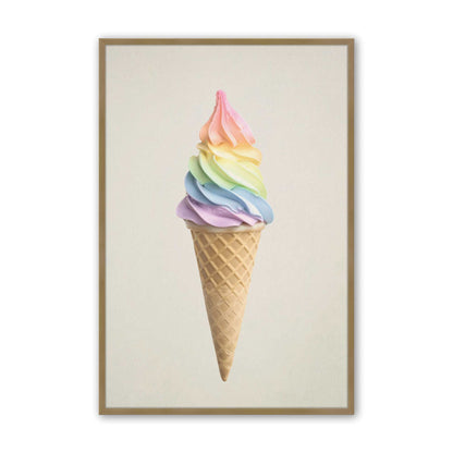 [Color:Brushed Gold], Picture of art in a Brushed Gold frame