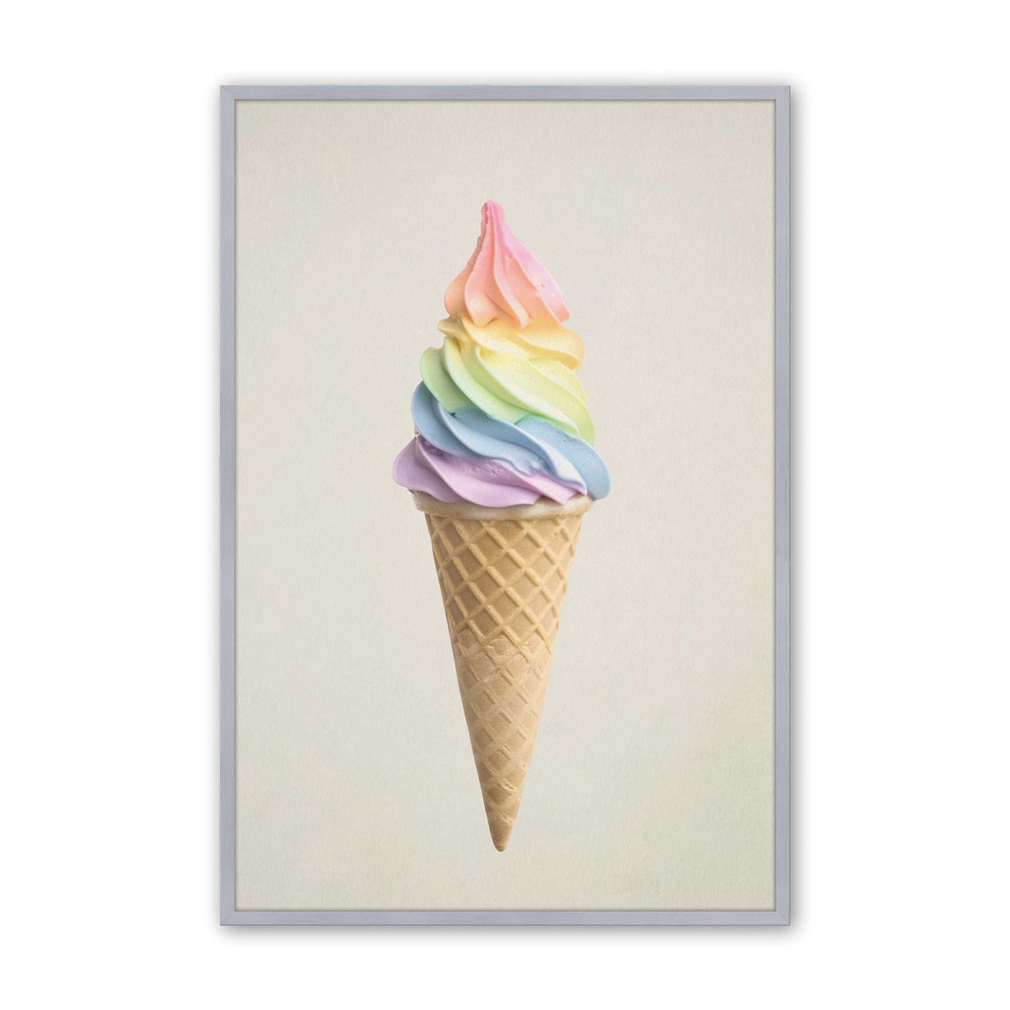 [Color:Polished Chrome], Picture of art in a Polished Chrome frame