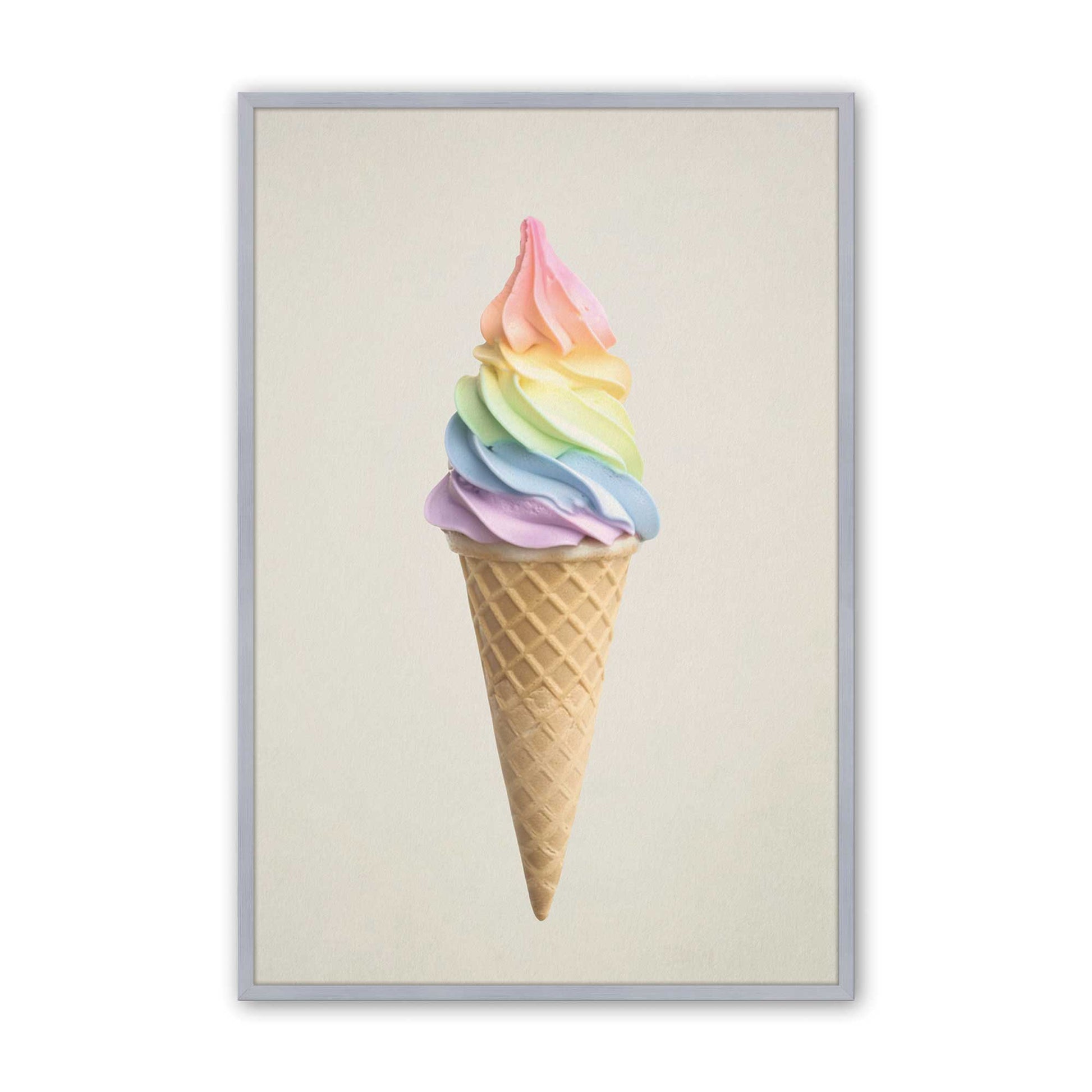 [Color:Polished Chrome], Picture of art in a Polished Chrome frame