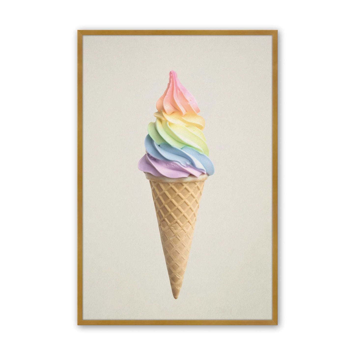 [Color:Polished Gold], Picture of art in a Polished Gold frame