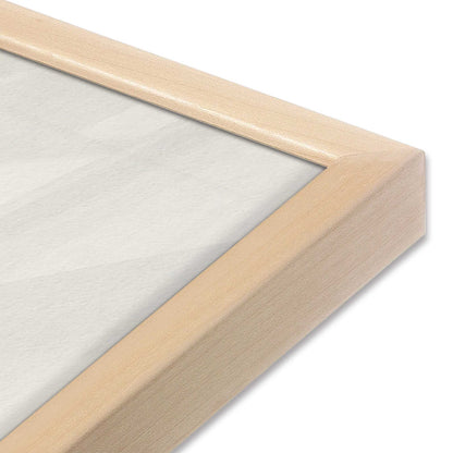 [Color:Raw Maple], Picture of art in a Raw Maple frame at an angle