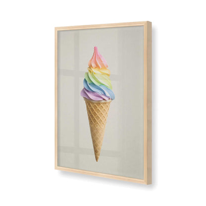 [Color:Raw Maple], Picture of art in a Raw Maple frame of the corner