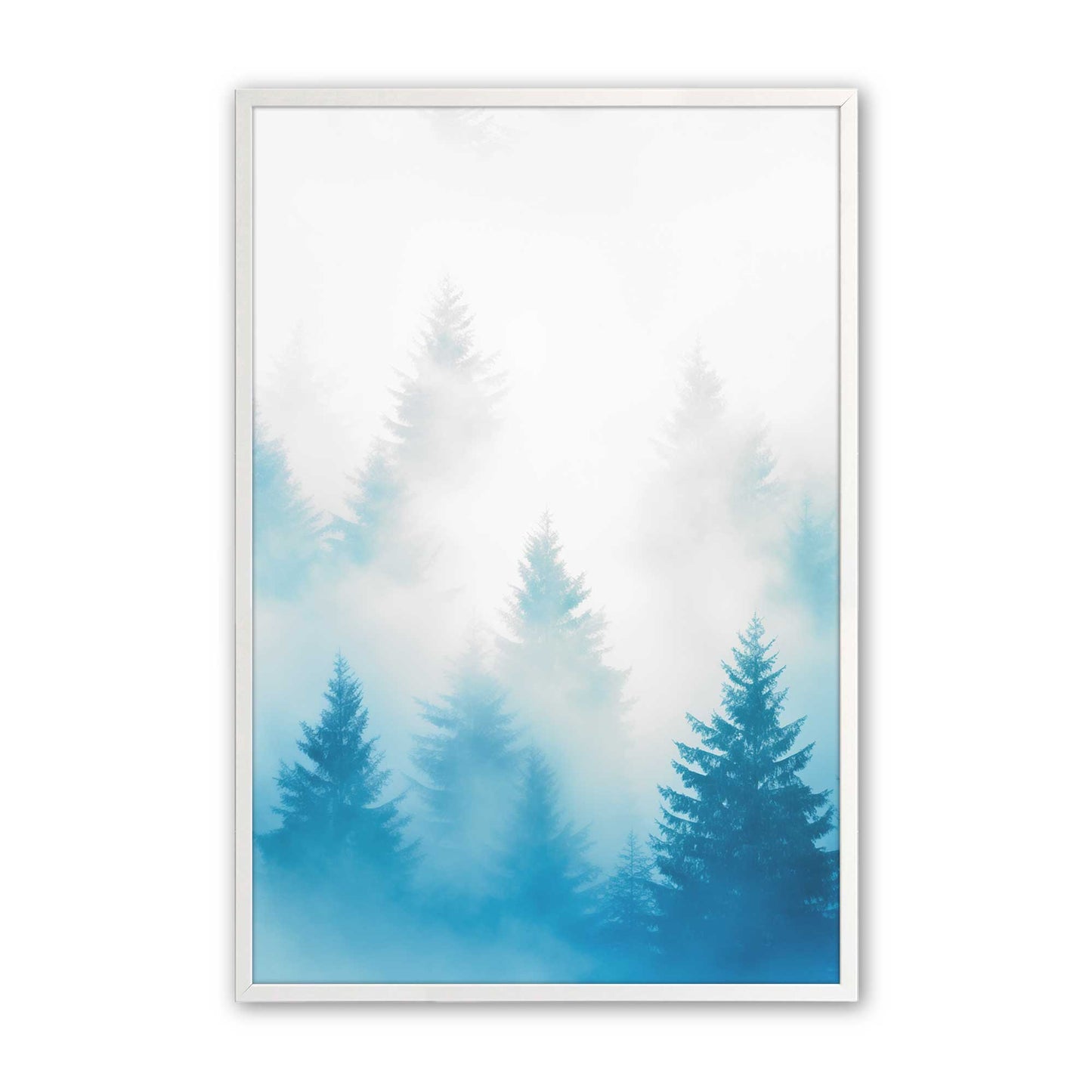 [Color:Opaque White], Picture of art in a Opaque White frame