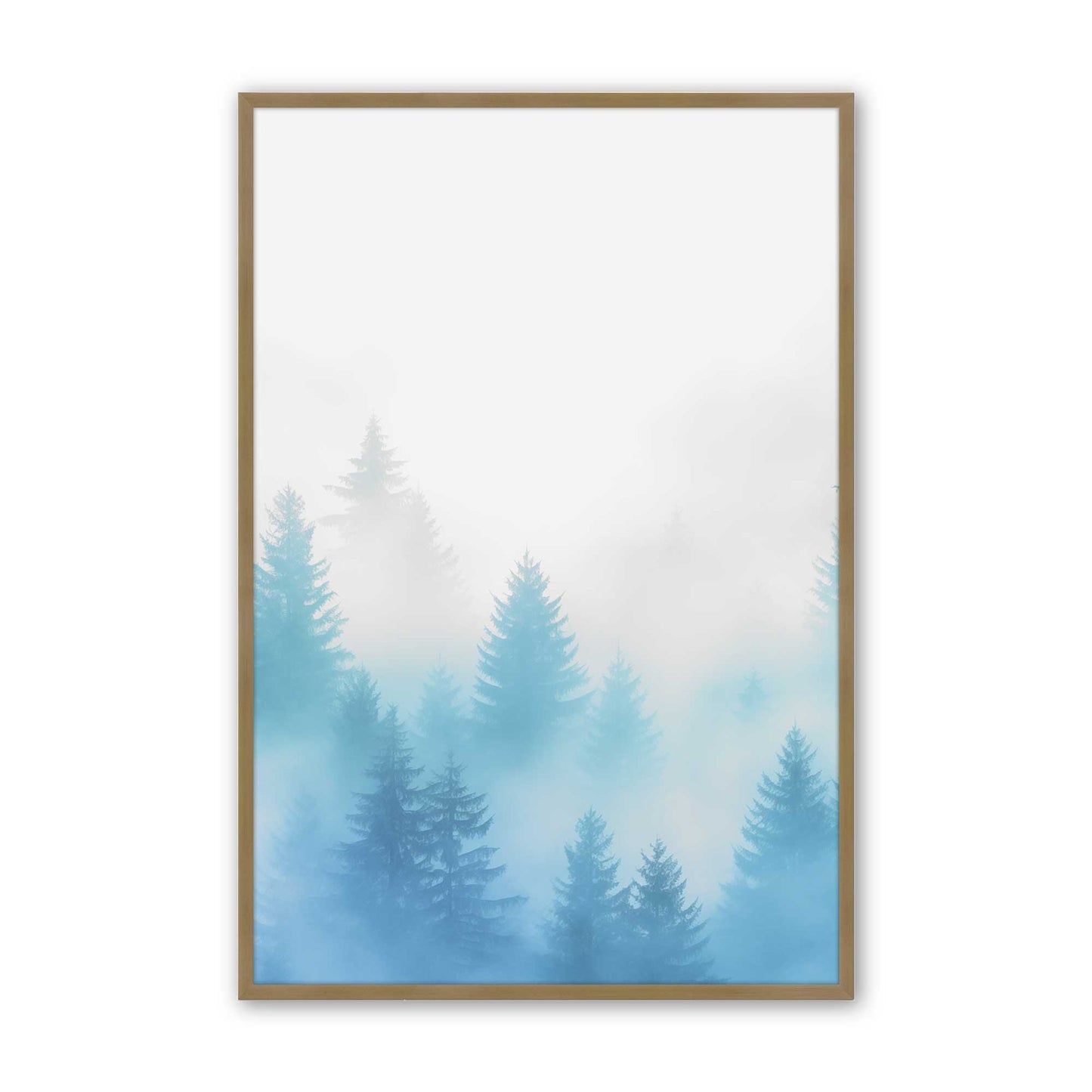 Winter Forest Art Print, Set of 3