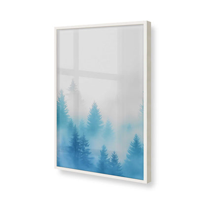 [Color:Opaque White], Picture of art in a Opaque White frame of the corner