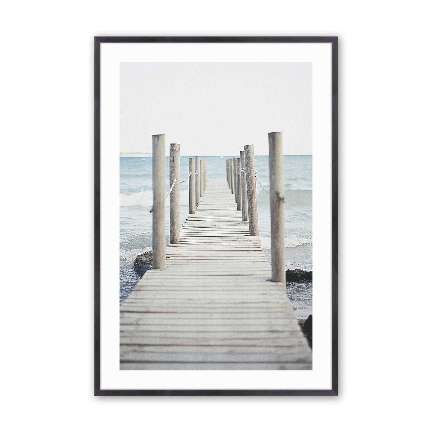 [Color:Weathered Zinc], Picture of art in a Weathered Zinc frame