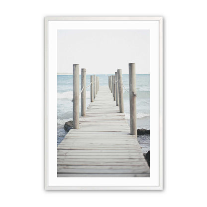 [Color:Opaque White], Picture of art in a Opaque White frame