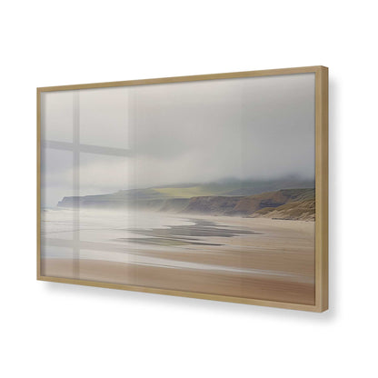 [Color:Brushed Gold], Picture of art in a Brushed Gold frame of the corner