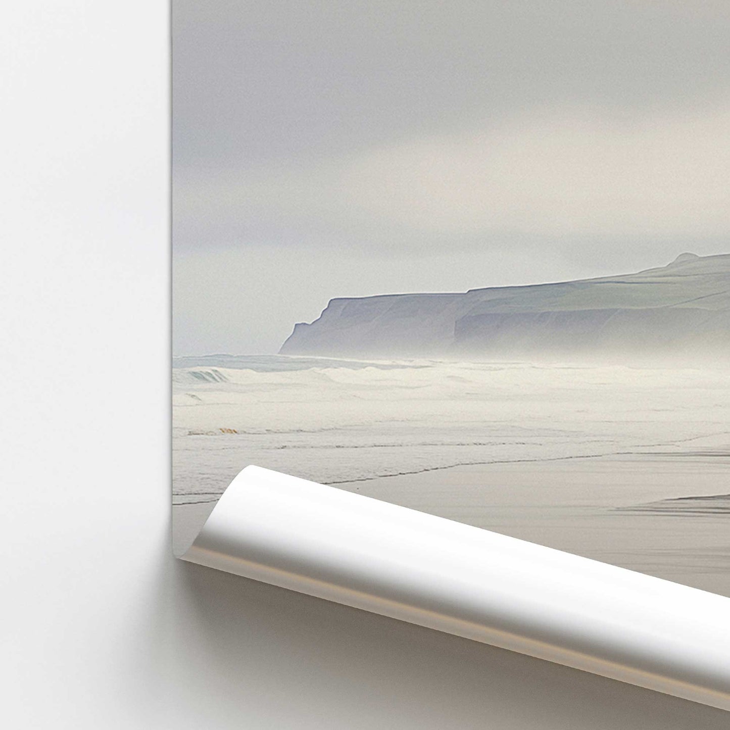 [color:Rolled Print], Picture of close up of art