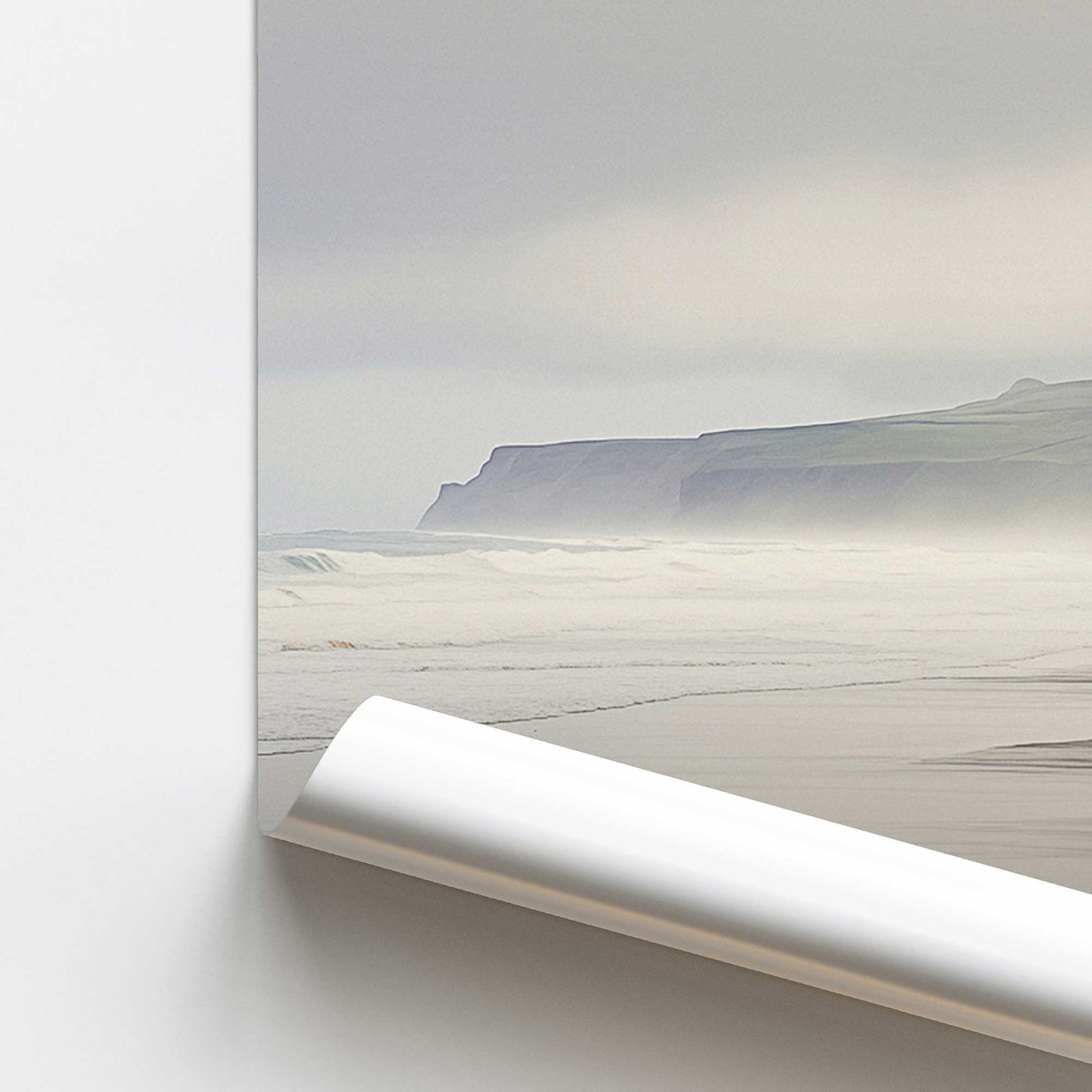 [color:Rolled Print], Picture of close up of art