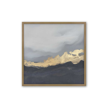 [Color:Brushed Gold], Picture of art in a Brushed Gold frame