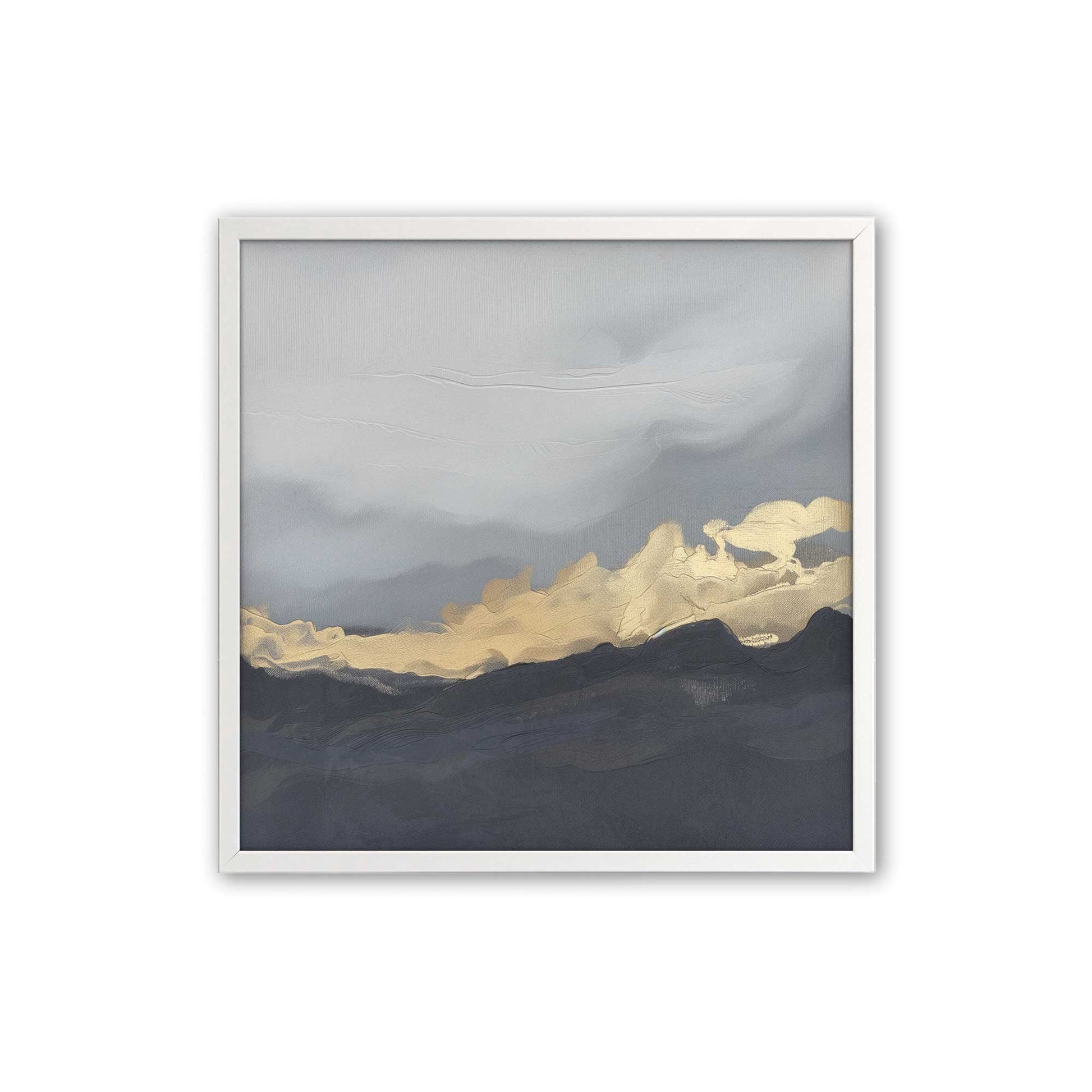 [Color:Opaque White], Picture of art in a Opaque White frame