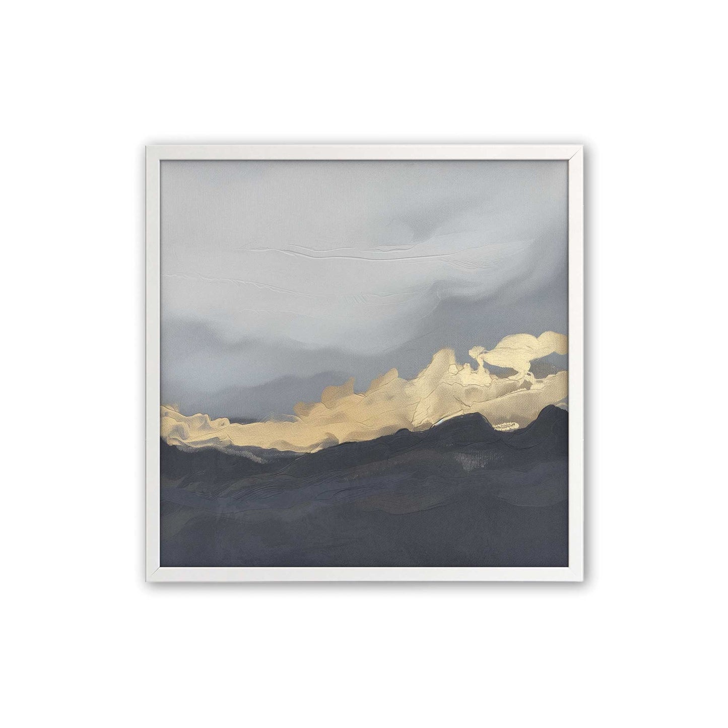 [Color:Opaque White], Picture of art in a Opaque White frame