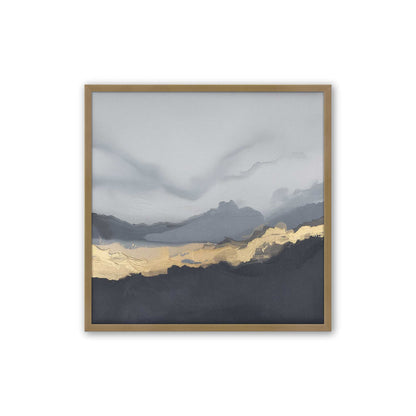 [Color:Brushed Gold], Picture of art in a Brushed Gold frame