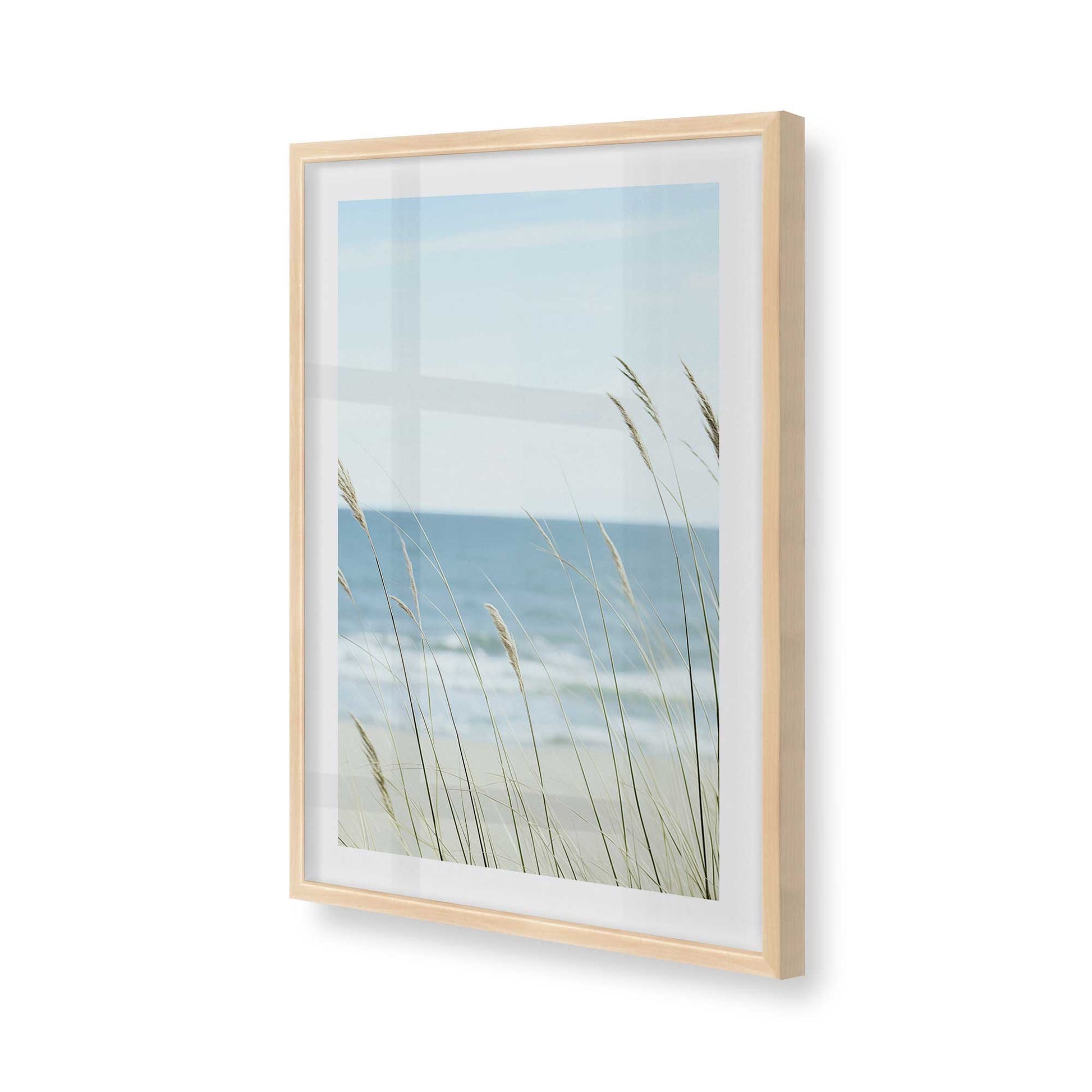 [Color:Raw Maple], Picture of art in a Raw Maple frame of the corner