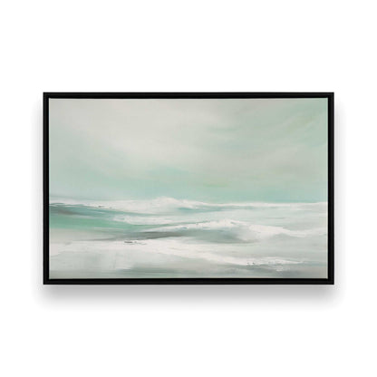 [Color:Satin Black], Picture of art in a Satin Black frame