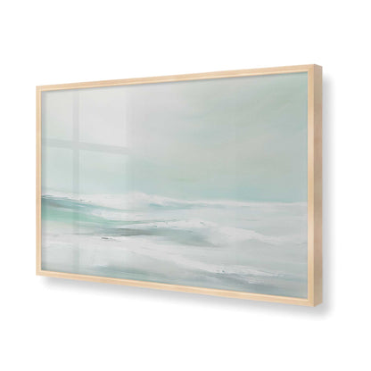 [Color:Raw Maple], Picture of art in a Raw Maple frame of the corner