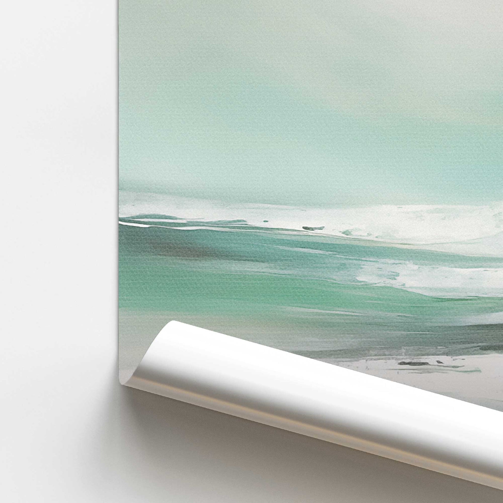 [color:Rolled Print], Picture of close up of art