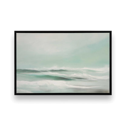 [Color:Satin Black], Picture of art in a Satin Black frame