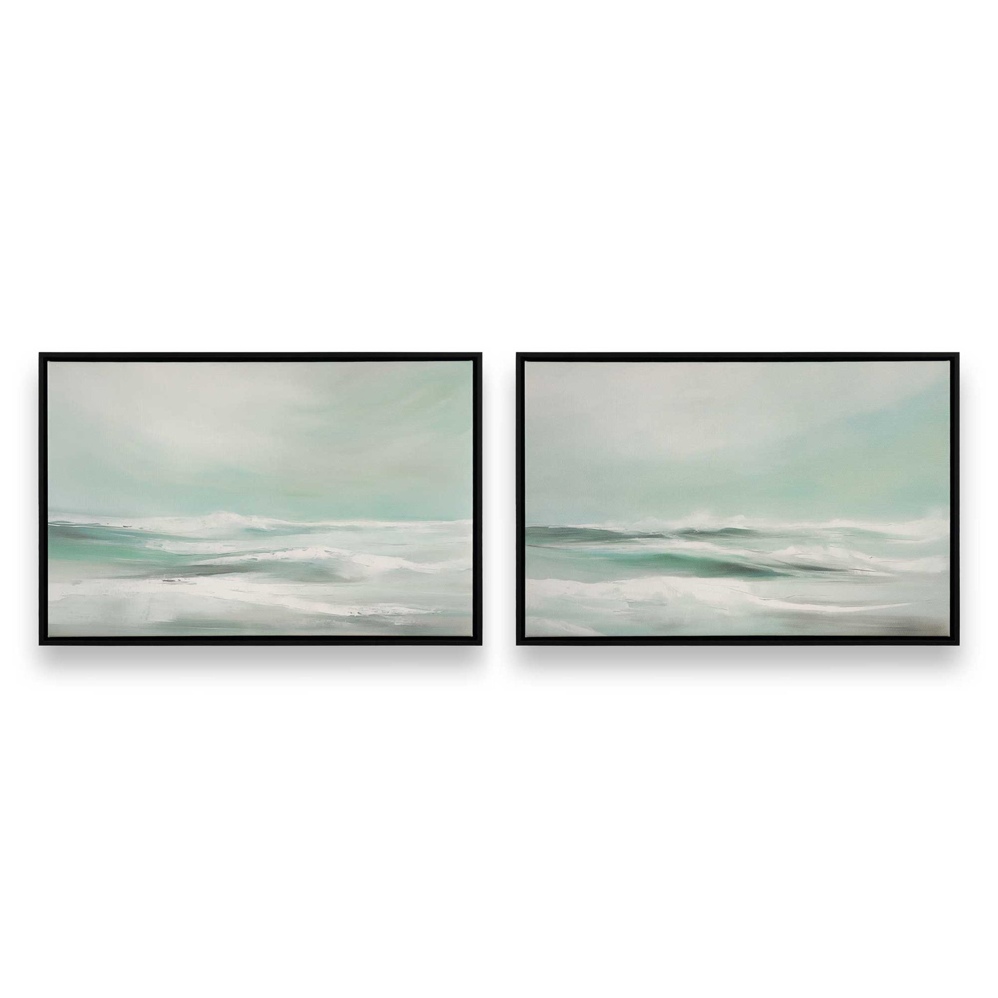 [Color:Satin Black], Picture of art in a Satin Black frame