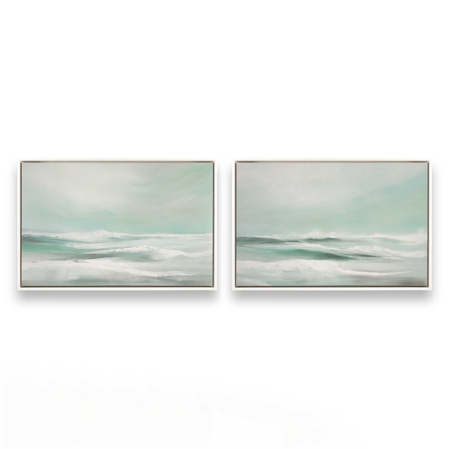 [Color:Opaque White], Picture of art in a White frame