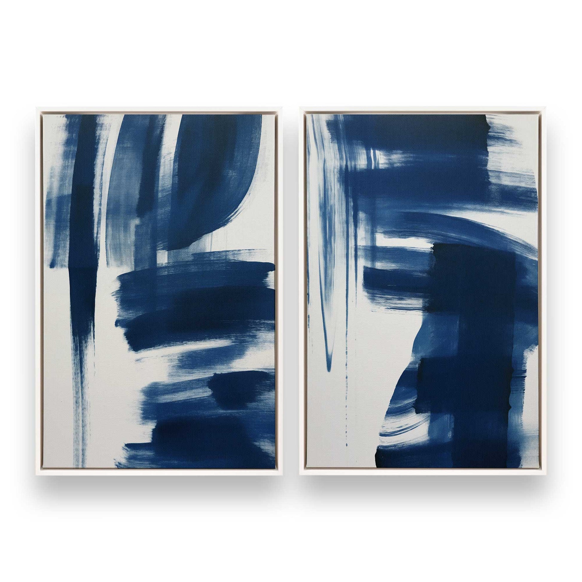 [Color:Opaque White], Picture of art in a White frame