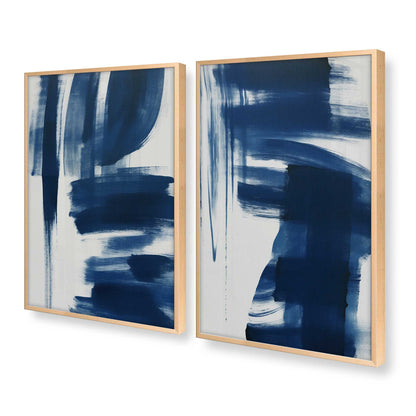 [Color:Raw Maple], Picture of art in a Raw Maple frame at an angle